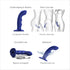 Tapping Dildo Wave Couleur Bleu