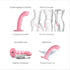 Tapping Dildo Wave Couleur Corail
