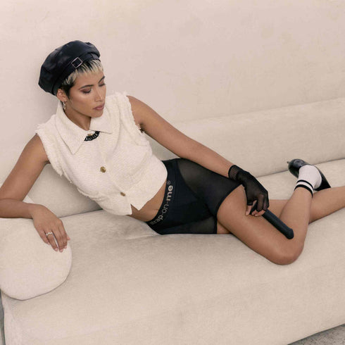 Harnais Lingerie Halo - Noir - strap-on-me®