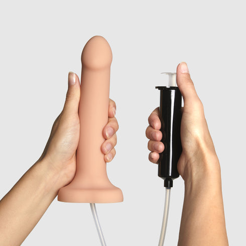 Dildo Éjaculateur Couleur Vanille