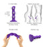 Dildo Boules de Geisha Couleur Violet