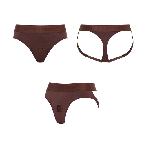 Harnais Lingerie Heroine Couleur Chocolat