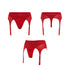 Harnais Lingerie Rebel Couleur Red Color