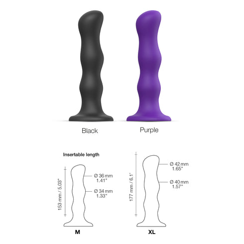 Dildo Boules de Geisha Couleur Noir