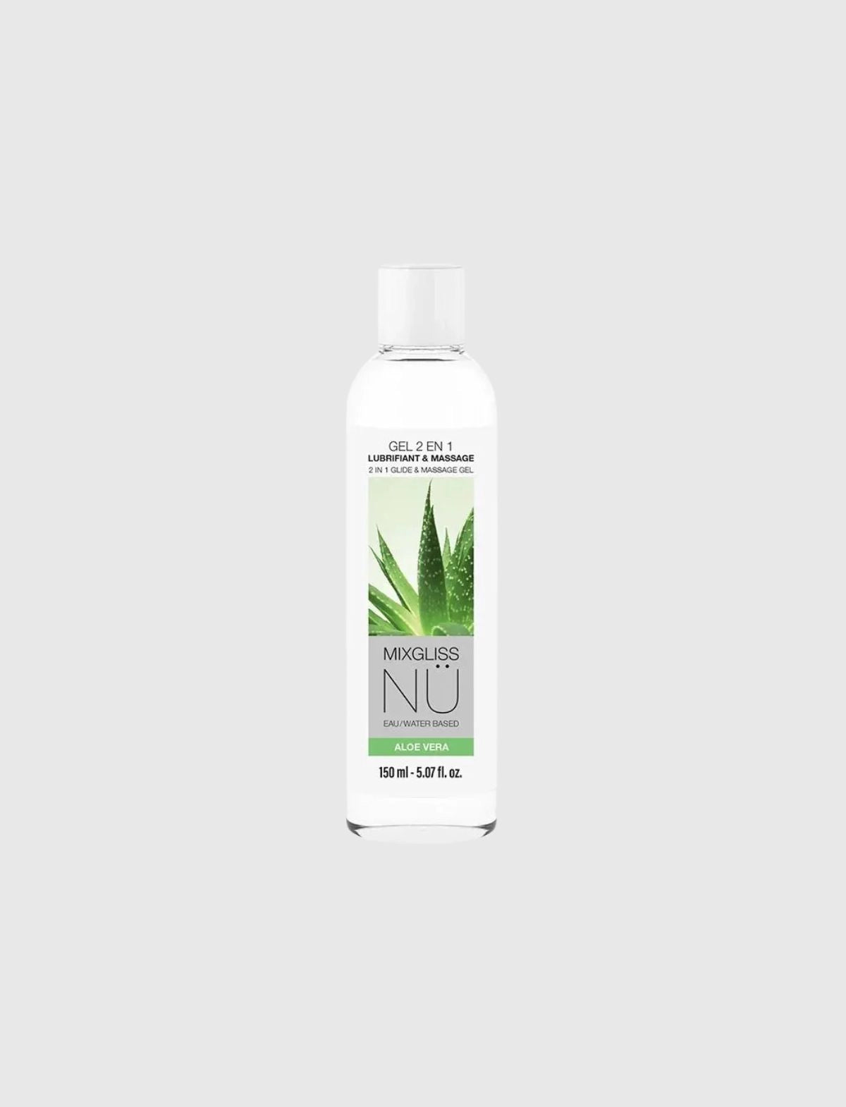 2-in-1 Lubricating Massage Gel Aloe Vera Water-Based 150ml