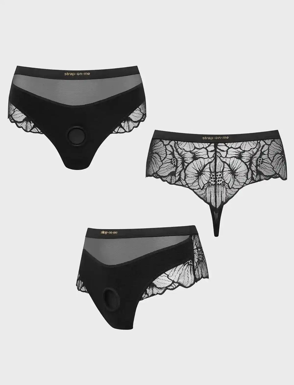 Arnés lencería Sublime negro – strap-on-me