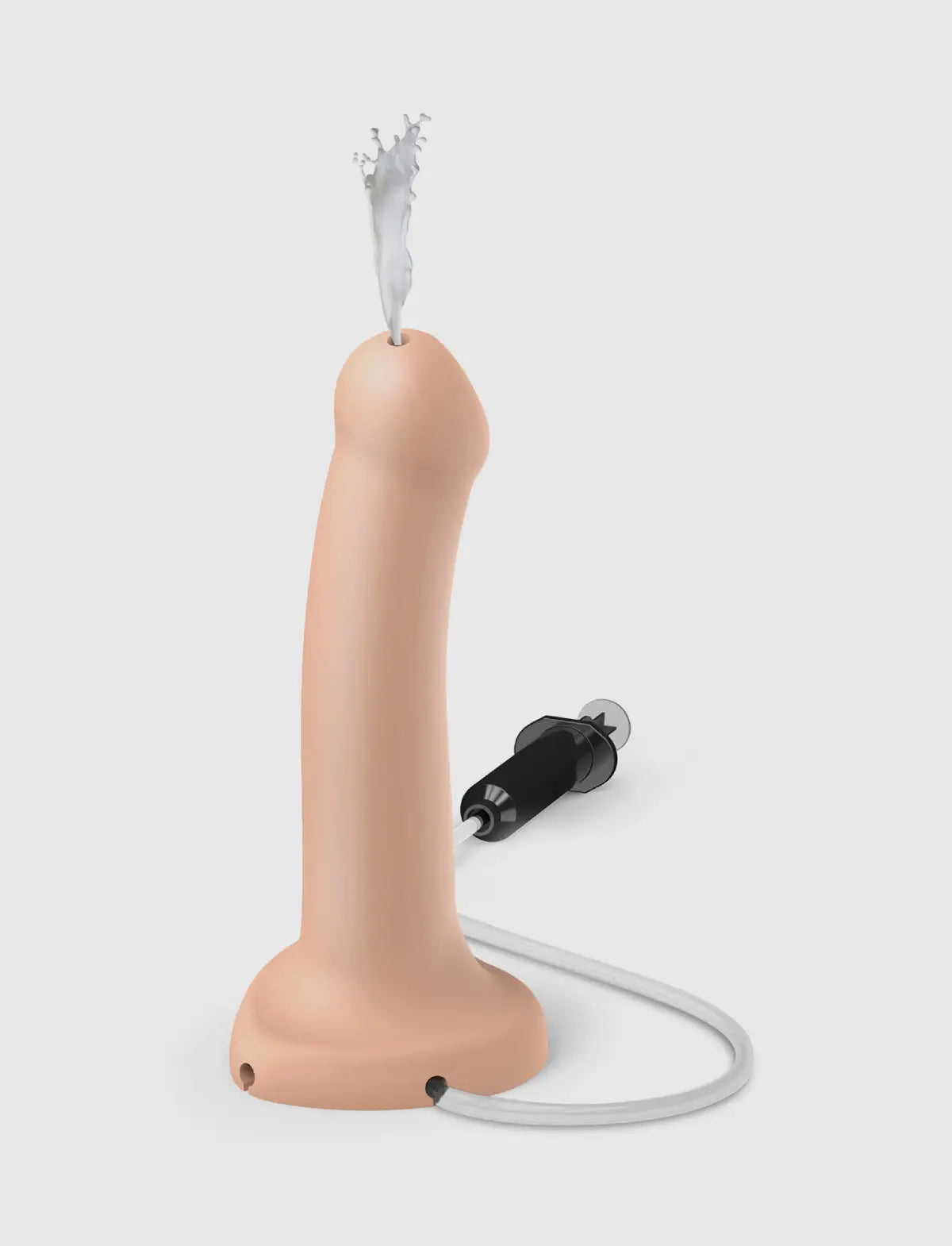 Dildo éjaculateur vanille – stimulation réaliste et effet naturel, compatible strap-on-me