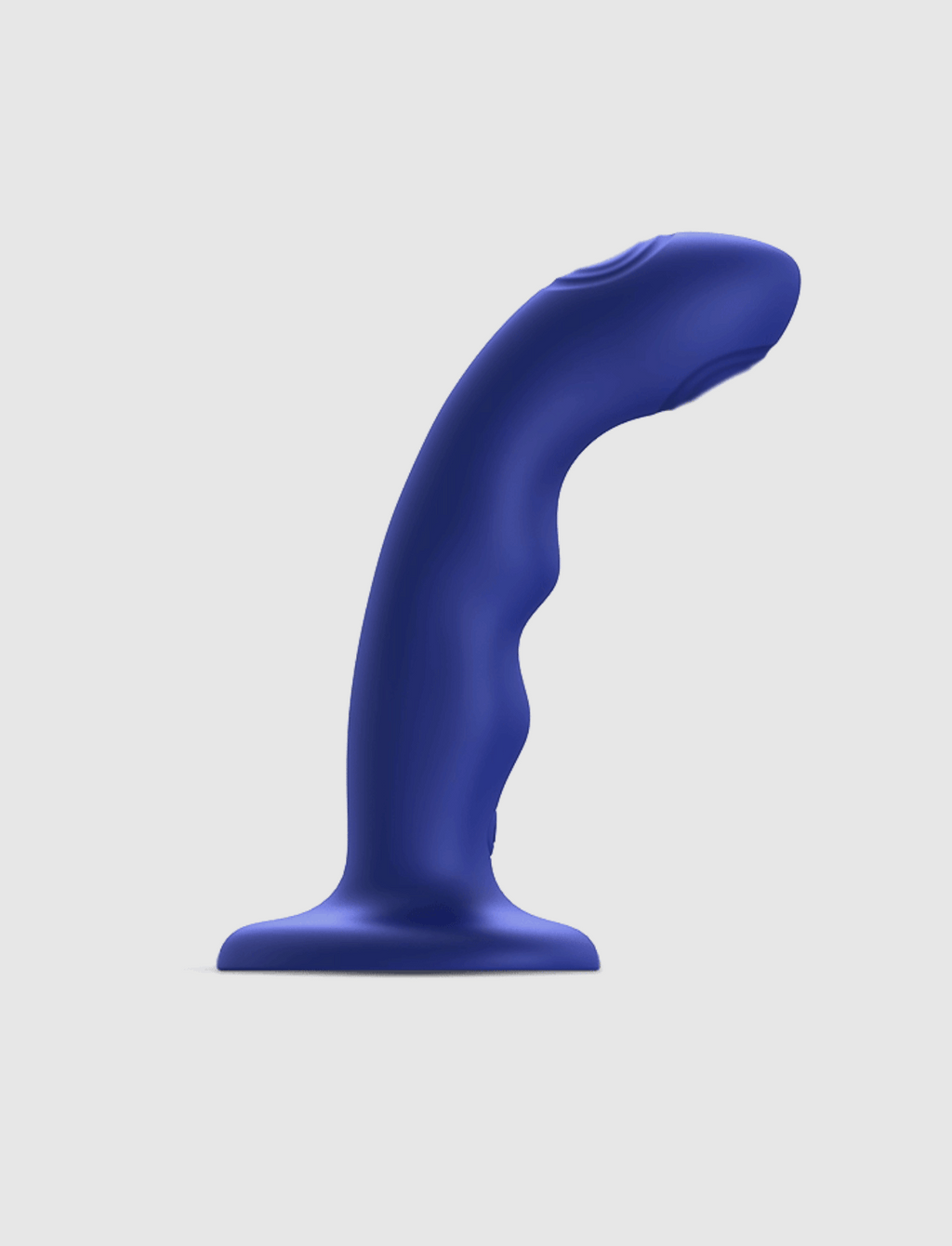 Dildo vibrant tapping wave bleu – stimulation rythmée et sensations intenses, compatible strap-on-me