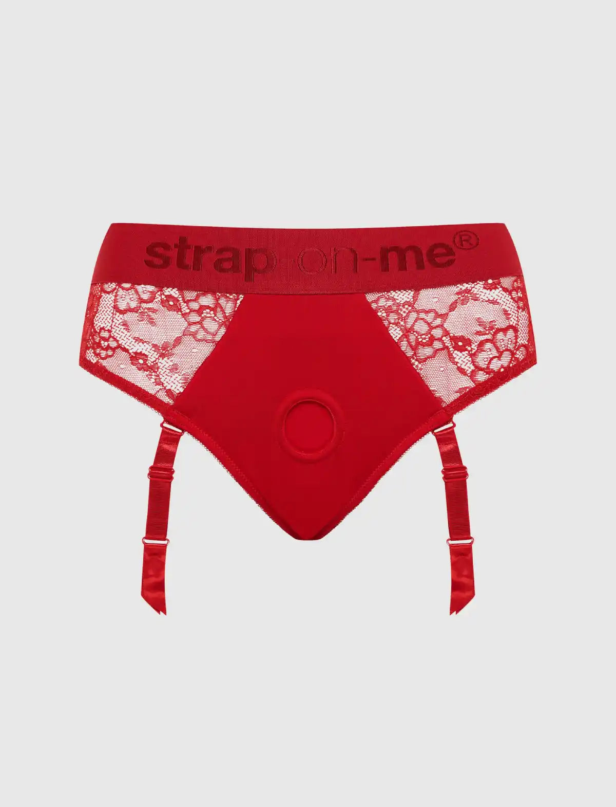 Harnais Lingerie Diva Rouge strap-on-me