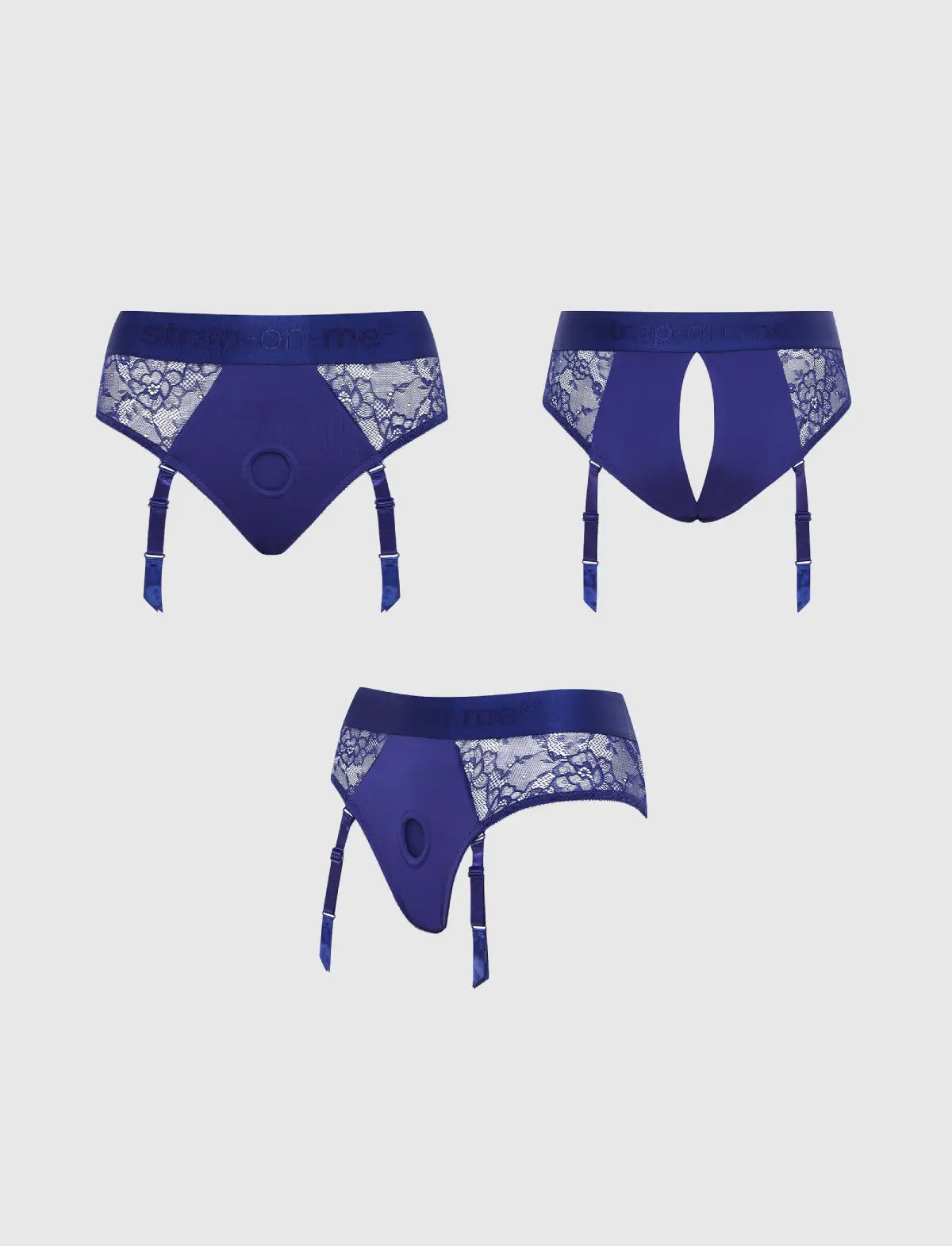 Harnais Lingerie Diva Bleu strap-on-me