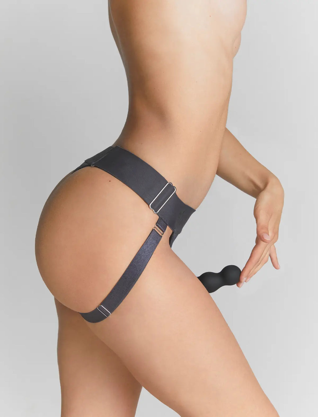 Harnais Lingerie Unique Gris strap-on-me