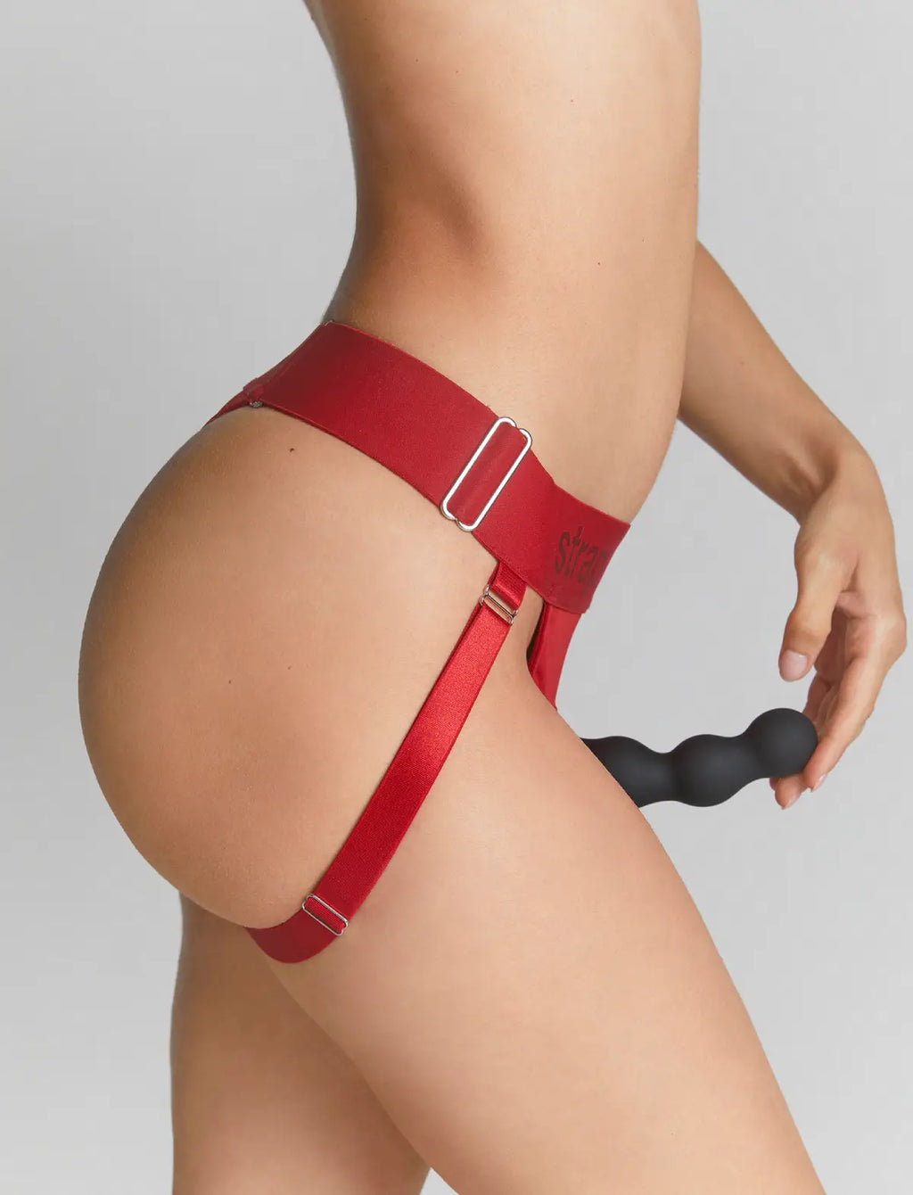 Harnais Lingerie Unique Rouge strap-on-me
