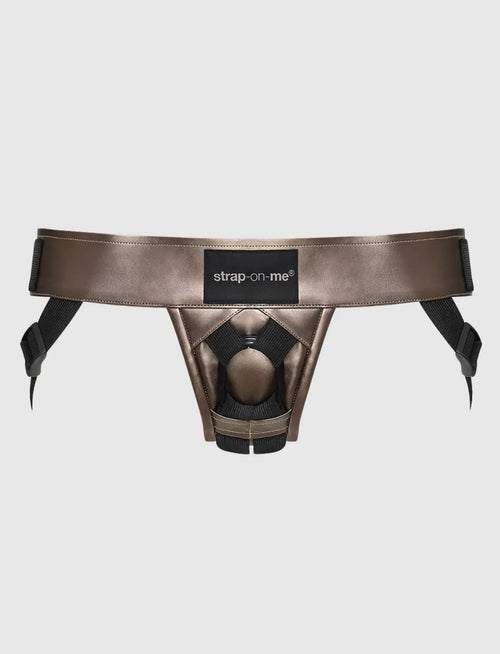 Harnais Similicuir Curious Bronze strap-on-me