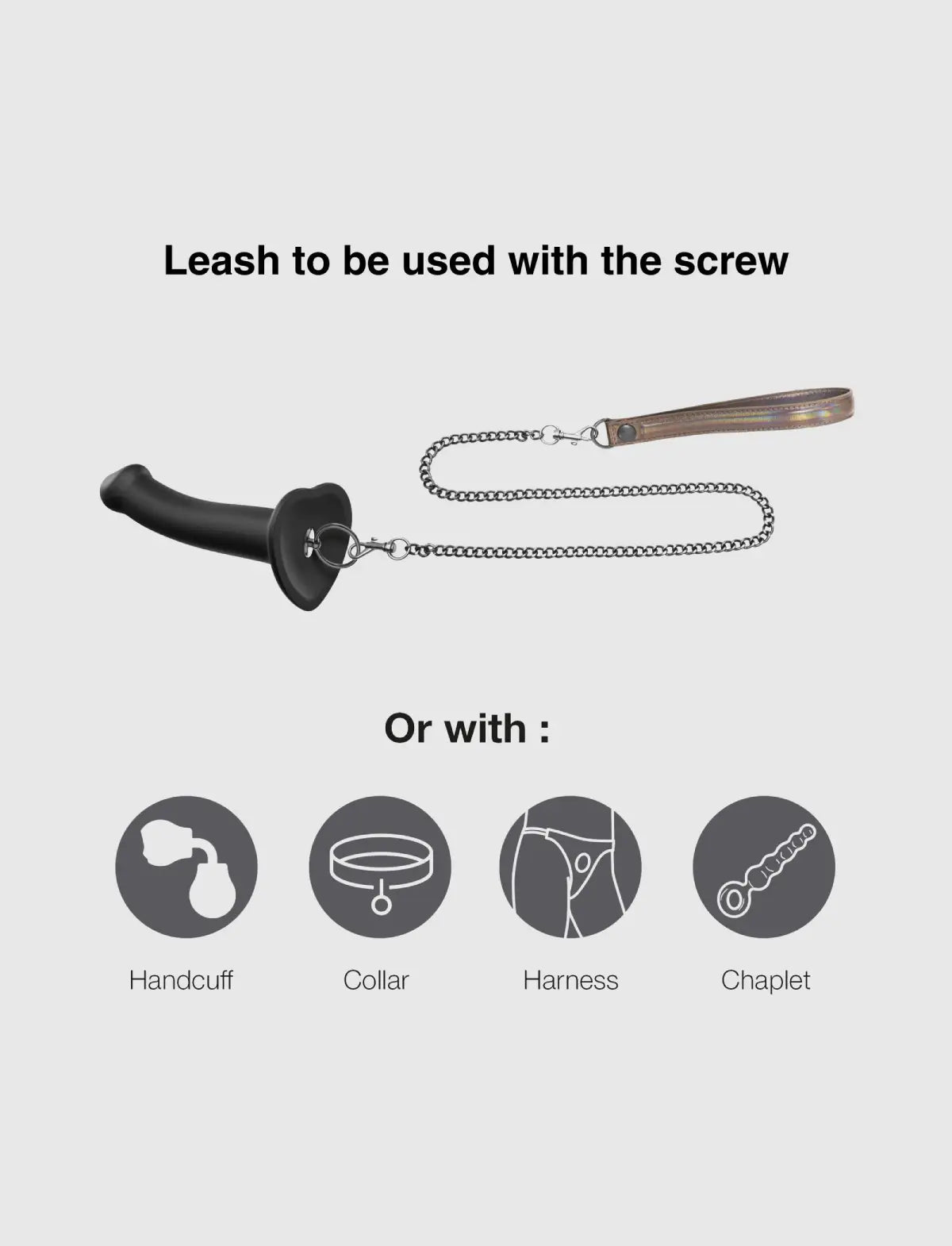 Laisse Dildo Ring Kit strap-on-me