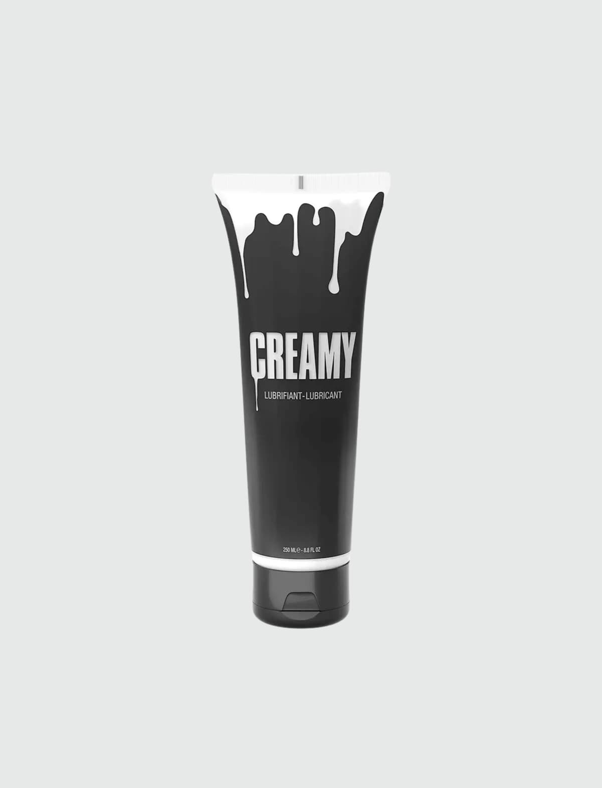 Creamy intimate gel with fake semen effect strap-on-me, realistic and moisturising creamy texture