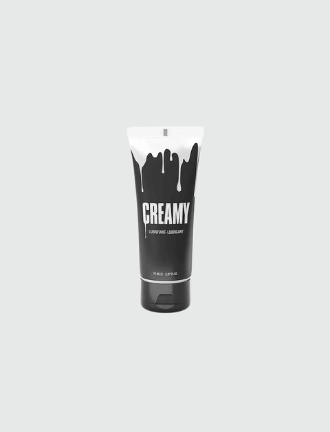 Lubrifiant effet faux sperme Creamy Strap-On-Me, texture crémeuse réaliste et hydratante