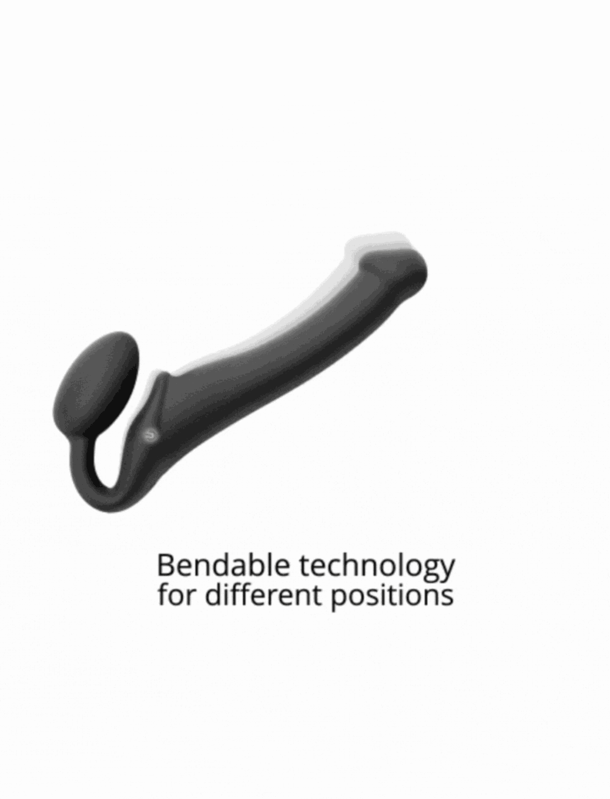 Remote Controlled Vibrating Strap-on with 3 Motors