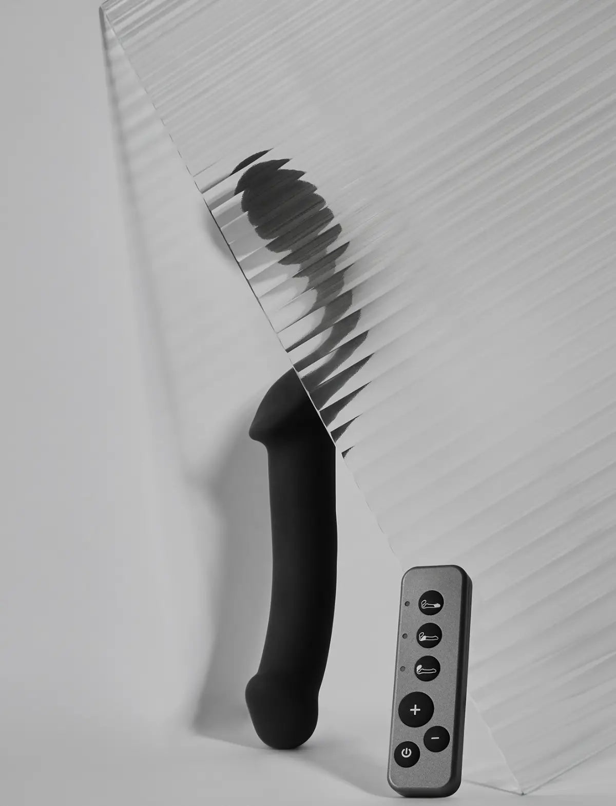 Remote Controlled Vibrating Strap-on with 3 Motors