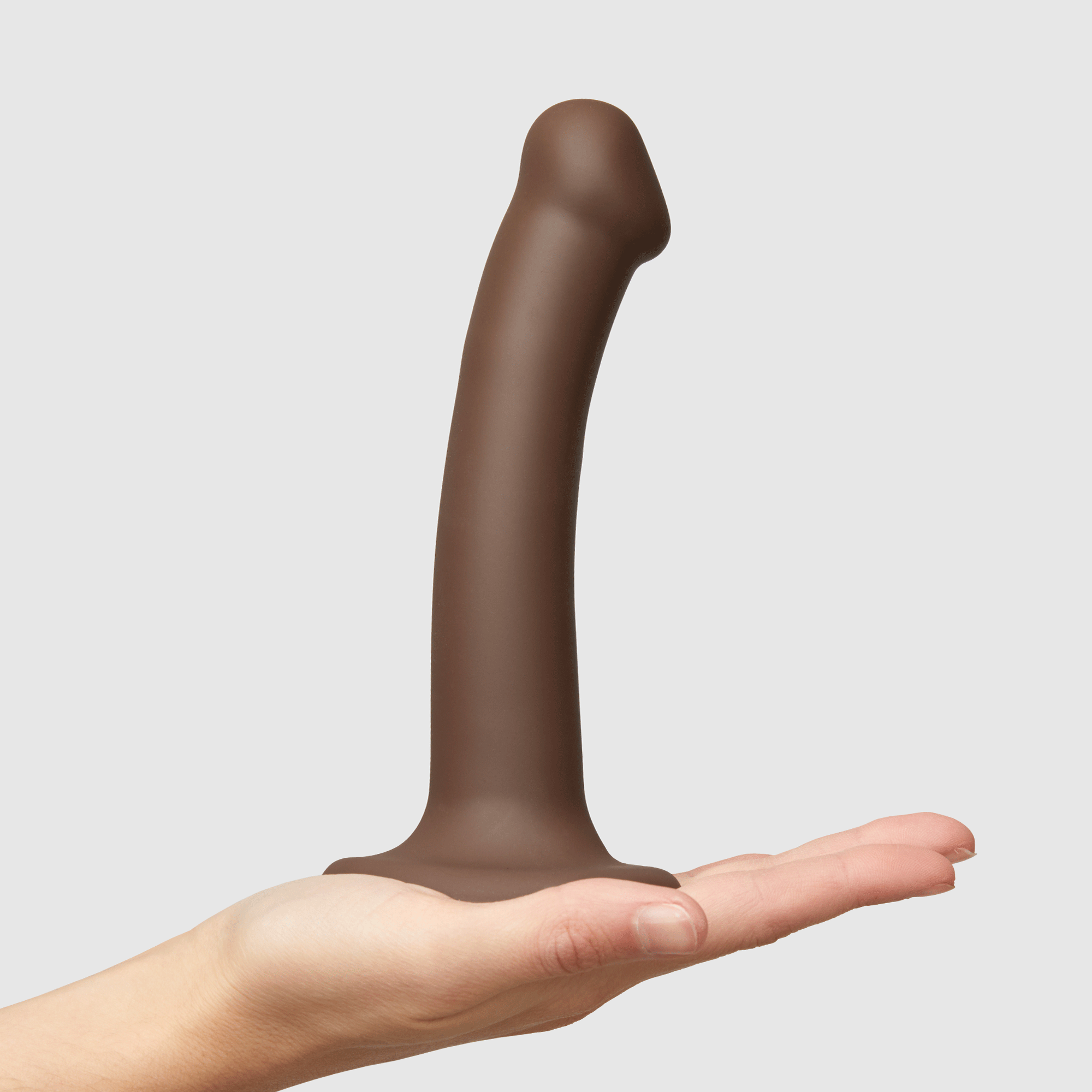 Dildo Bendable Double Densité - Chocolat